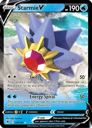 Starmie V - 030/189 Astral Radiance