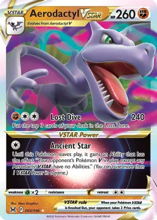 Aerodactyl VSTAR - 093/196 SWSH11: Lost Origin