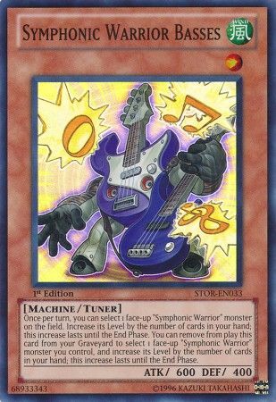 Symphonic Warrior Basses - STOR-EN033 - Super Rare 1st Edition
