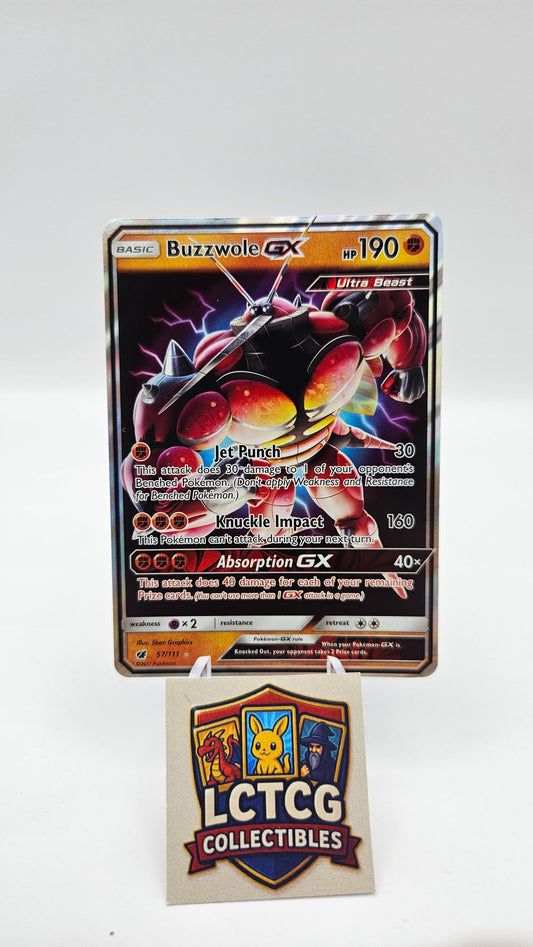 Image of Buzzwole-GX Crimson Invasion (CIN) #57