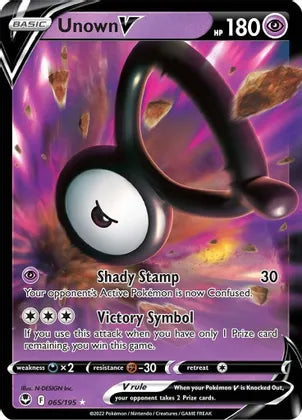 Unown V -  065/195 SWSH12: Silver Tempest