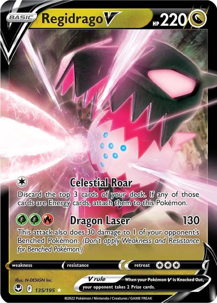 Regidrago V - 135/195 SWSH12: Silver Tempest