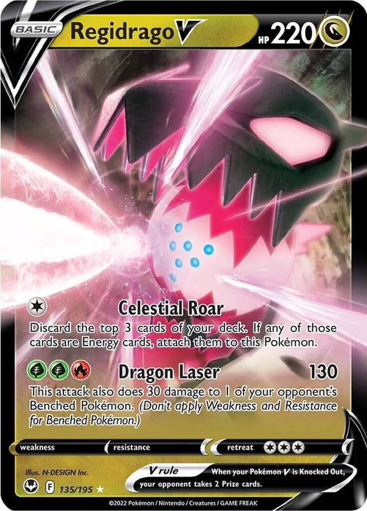 Regidrago V - 135/195 SWSH12: Silver Tempest