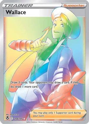 Wallace (Secret) - 208/195 SWSH12: Silver Tempest