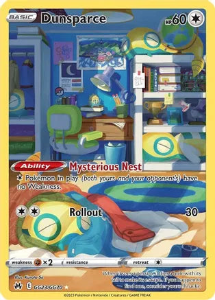 Dunsparce - Crown Zenith GG23/GG70 : Galarian Gallery