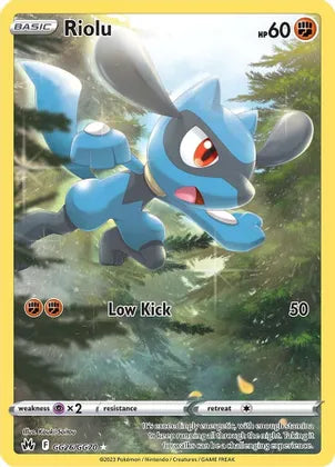 Riolu -GG26/GG70 Crown Zenith: Galarian Gallery