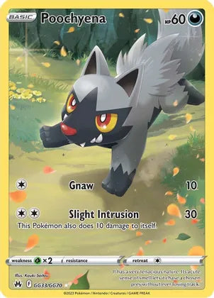 Poochyena - GG33/GG70 Crown Zenith: Galarian Gallery
