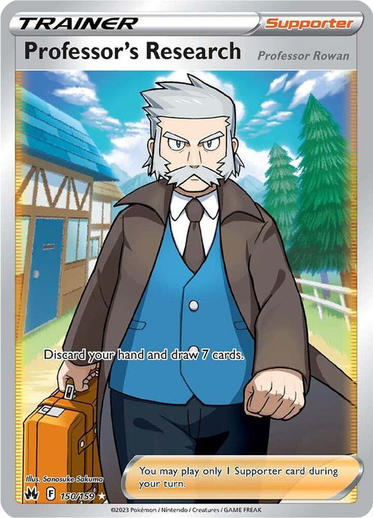 Professor's Research (Full Art) -150/159 Crown Zenith (CRZ)