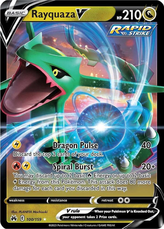 Rayquaza V - 100/159 Crown Zenith