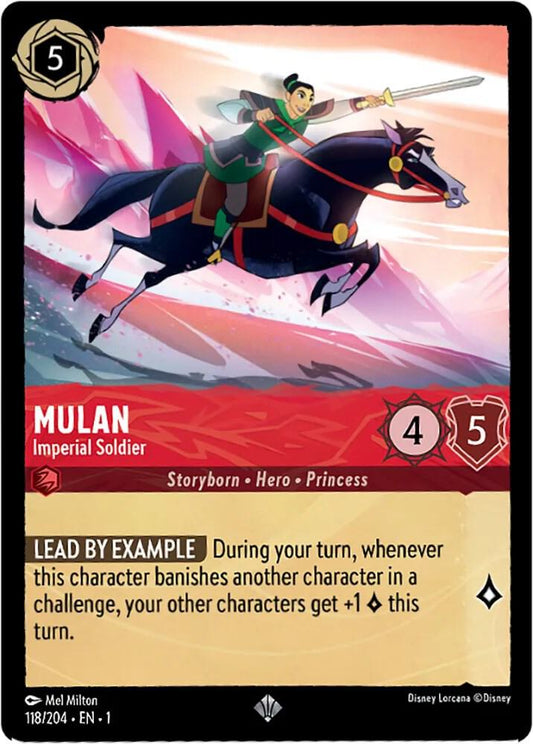 Mulan - Imperial Soldier - The First Chapter (1) Non Foil