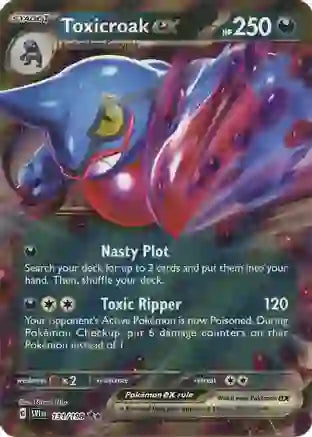 Toxicroak ex - 131/198 - SV01: Scarlet & Violet Base Set