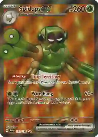 Spidops ex - 223/198 - SV01: Scarlet & Violet Base Set