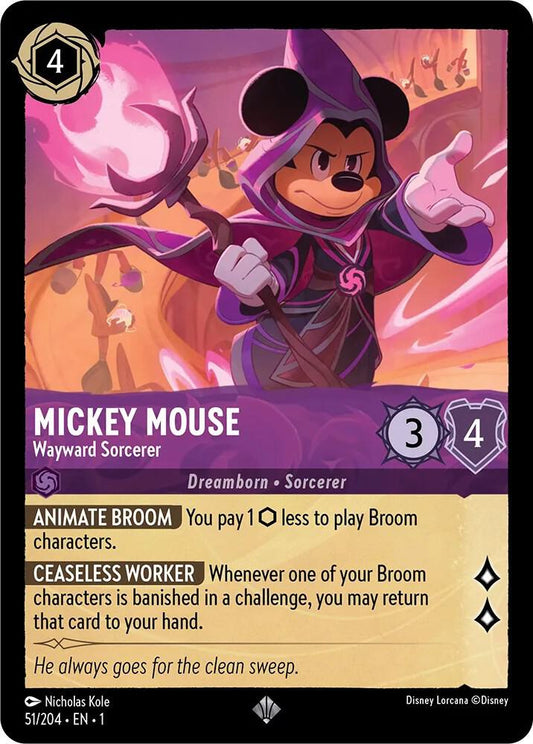 Mickey Mouse - Wayward Sorcerer - The First Chapter (1) Foil