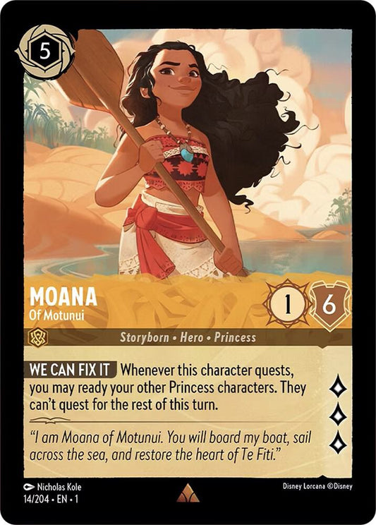Moana - Of Motunui - The First Chapter (1) Non Foil