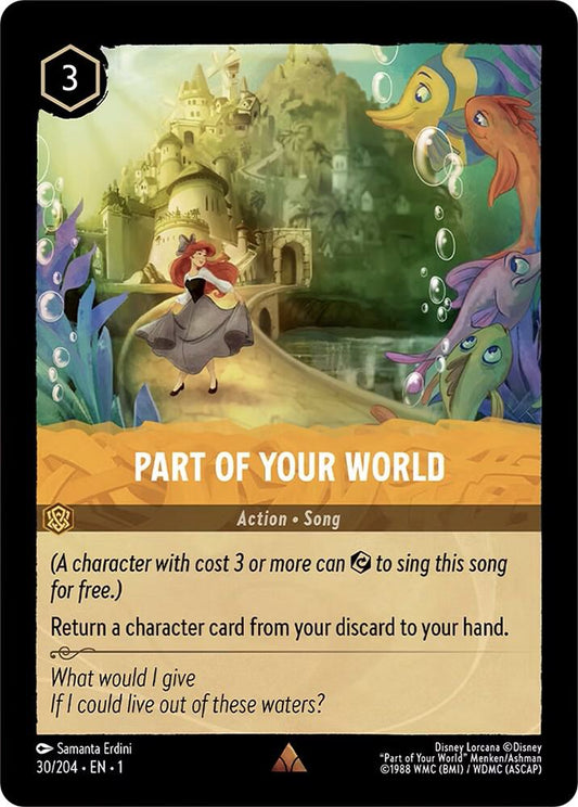Part of Your World - The First Chapter (1) Non Foil