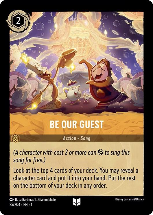 Be Our Guest - The First Chapter (1) Non Foil