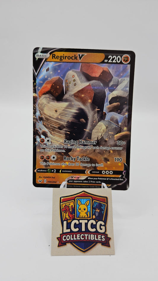 Image of Regirock V Sword and Shield (SSH) #104