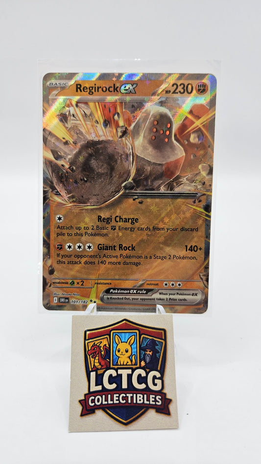 Image of Regirock ex Destined Rivals (DRI) #101