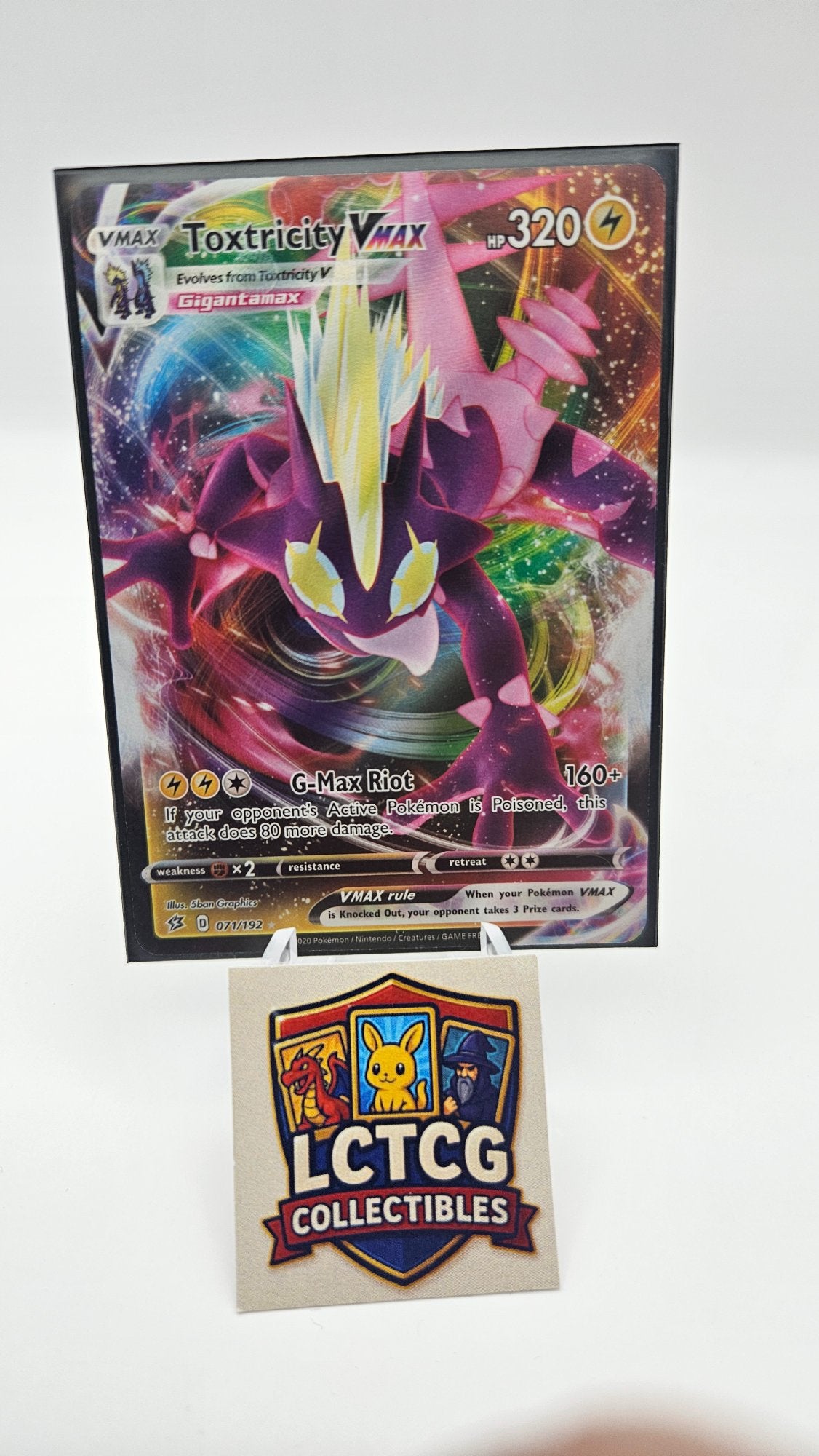 Image of Toxtricity VMAX Rebel Clash (RCL) #071