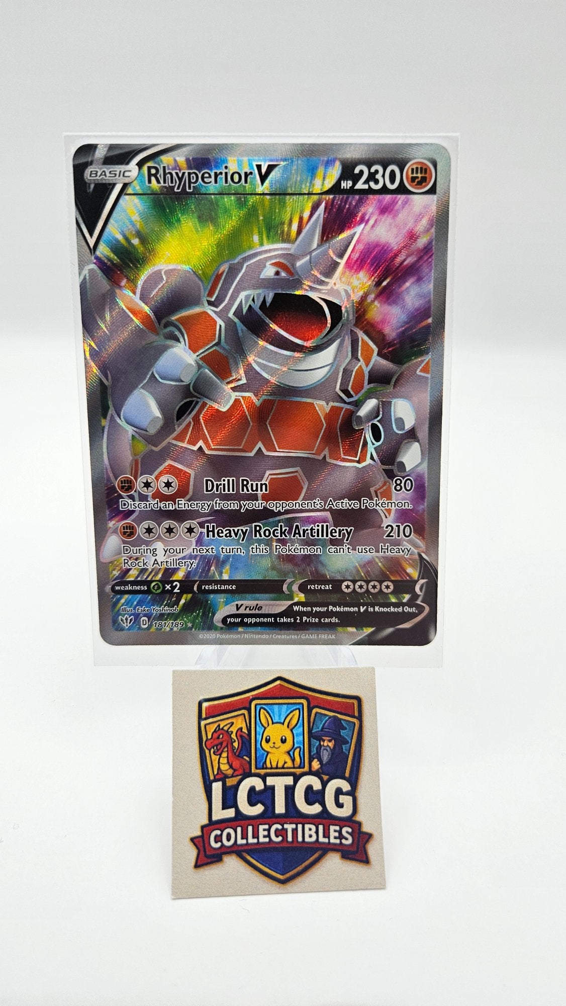 Image of Rhyperior V Darkness Ablaze (DAA) #181