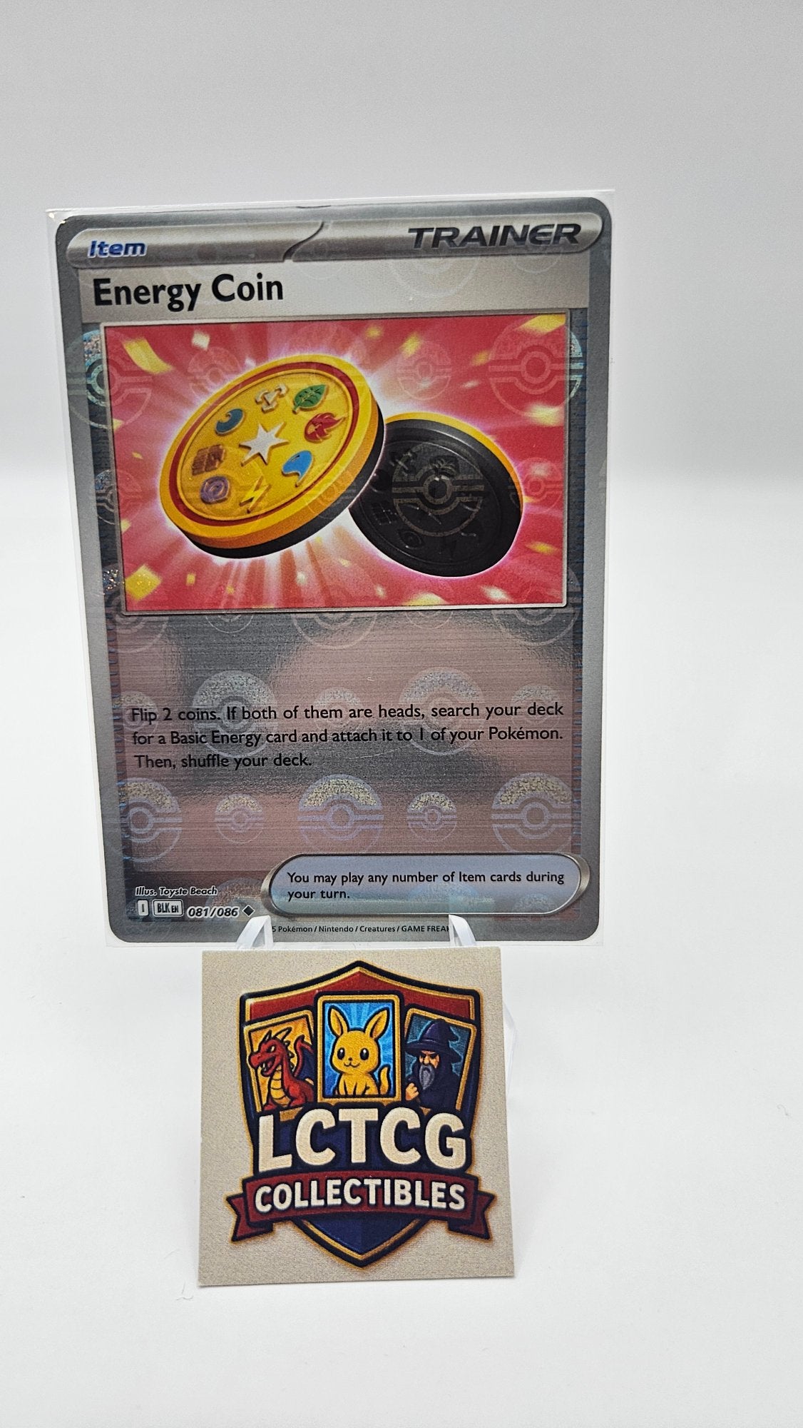 Image of Energy Coin Black Bolt (BLK) #81