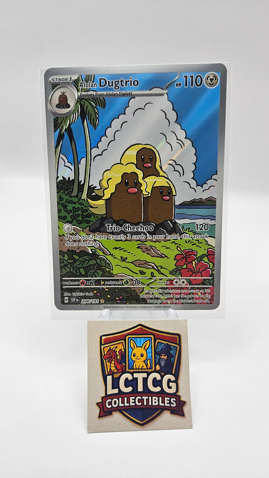 Image of Alolan Dugtrio Surging Sparks (SSP) #208