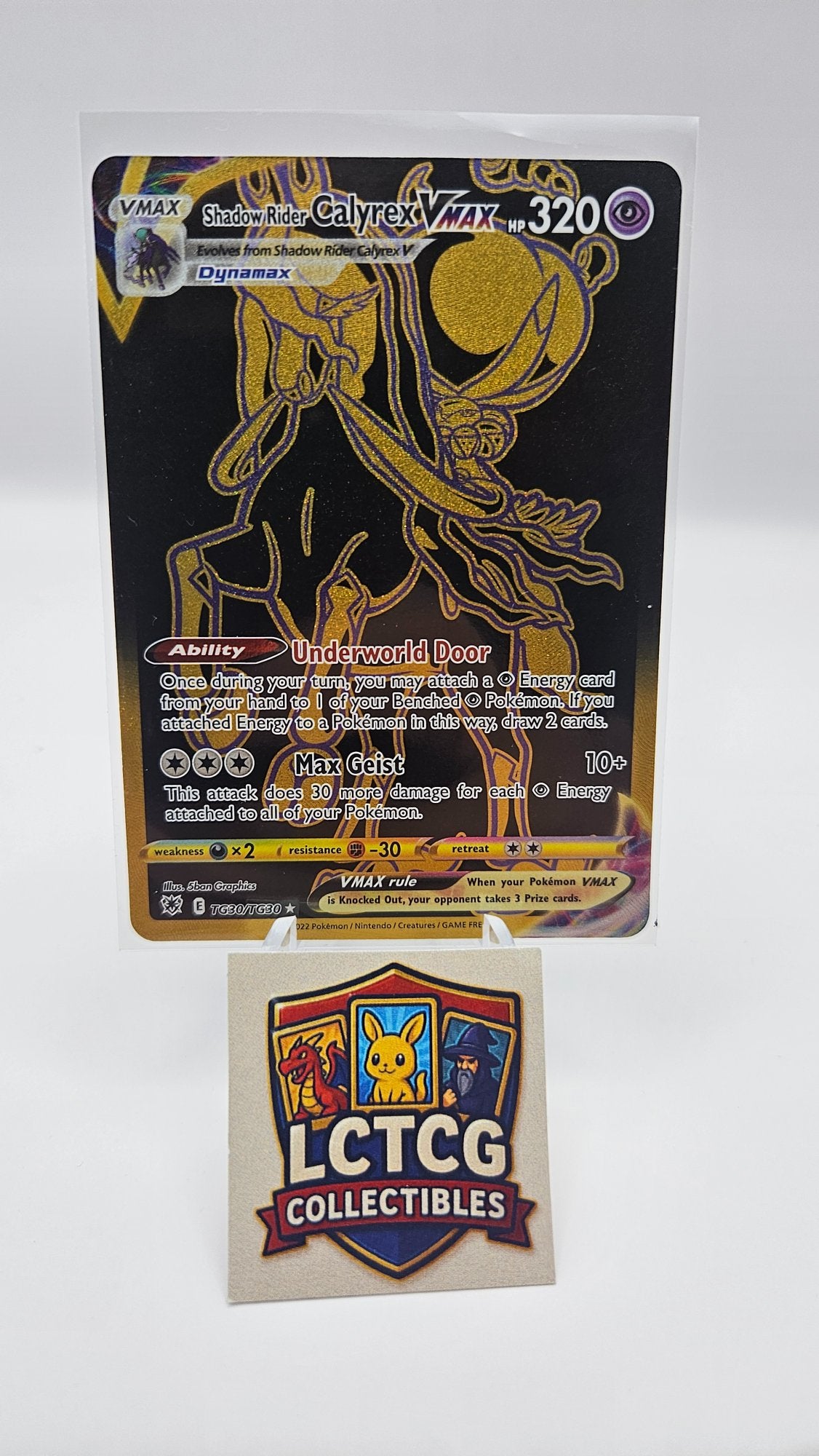 Image of Shadow Rider Calyrex VMAX Astral Radiance (ASR) #TG30
