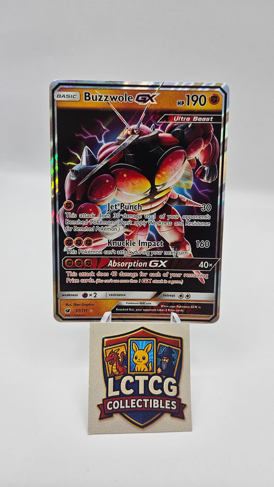Image of Buzzwole-GX Crimson Invasion (CIN) #57