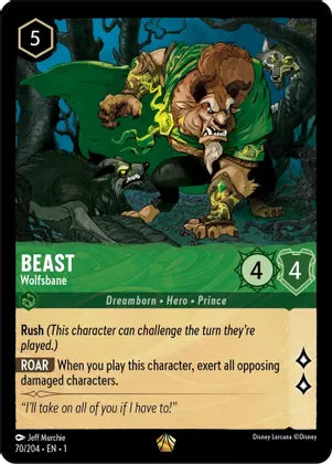 Beast - Wolfsbane -70/204The First Chapter (1)non Foil