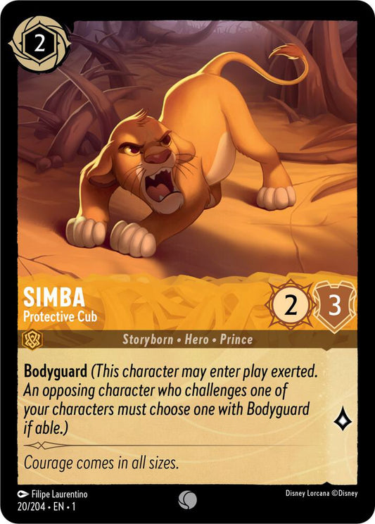 Simba - Protective Cub - The First Chapter (1) Non Foil
