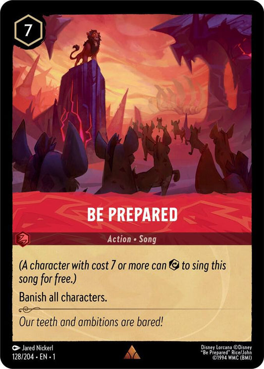 Be Prepared - The First Chapter (1) Non Foil