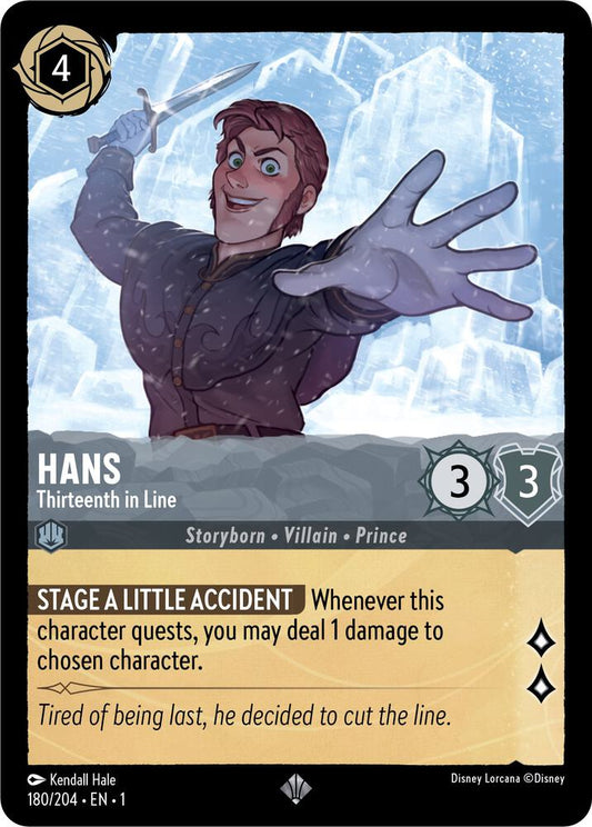 Hans - Thirteenth in Line - The First Chapter (1) Foil