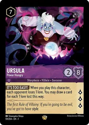 Ursula - Power Hungry -59/204 The First Chapter (1)Non Foil