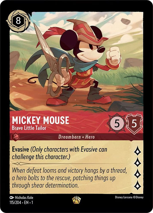 Mickey Mouse - Brave Little Tailor - The First Chapter (1) Non Foil