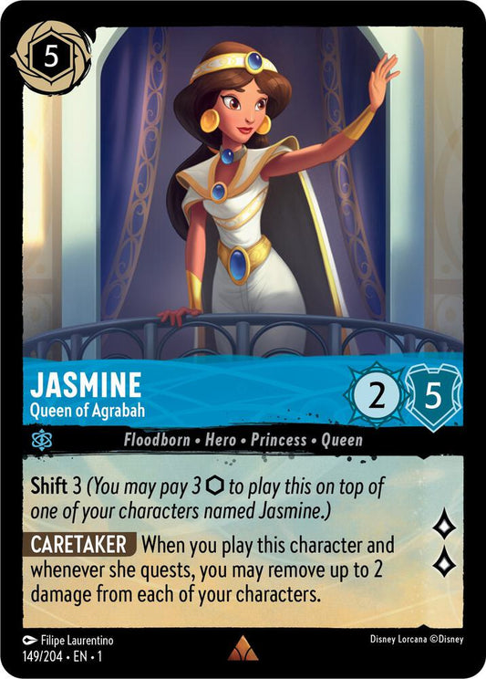 Jasmine - Queen of Agrabah - The First Chapter (1) Non Foil