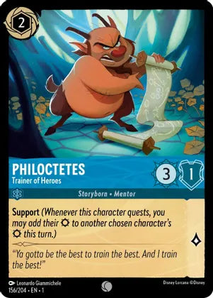 Philoctetes - Trainer of Heroes - 156/204 The First Chapter (1) Foil