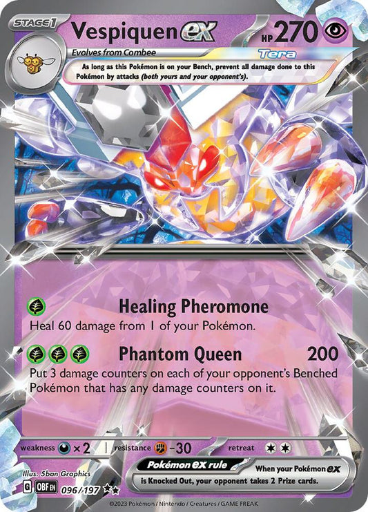 Vespiquen ex -096 SV03: Obsidian Flames