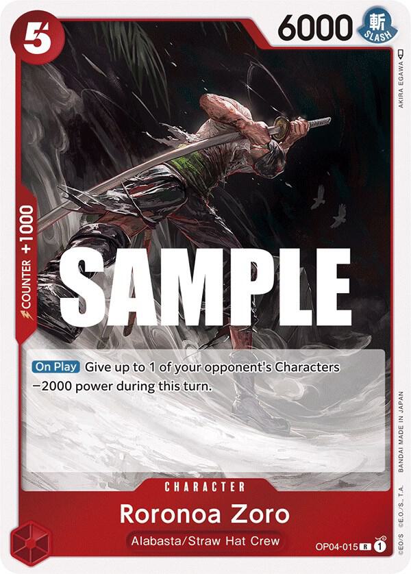 Roronoa Zoro - Kingdoms of Intrigue (OP04)
