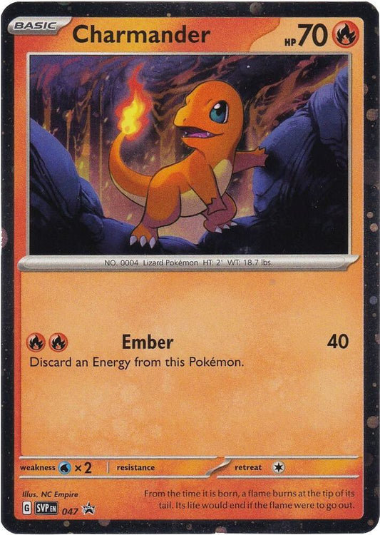 Charmander - 047 (Cosmos Holo) - SV: Scarlet & Violet Promo Cards (SVP)