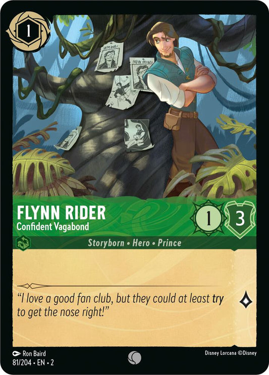 Flynn Rider - Confident Vagabond - Rise of the Floodborn (2) Foil