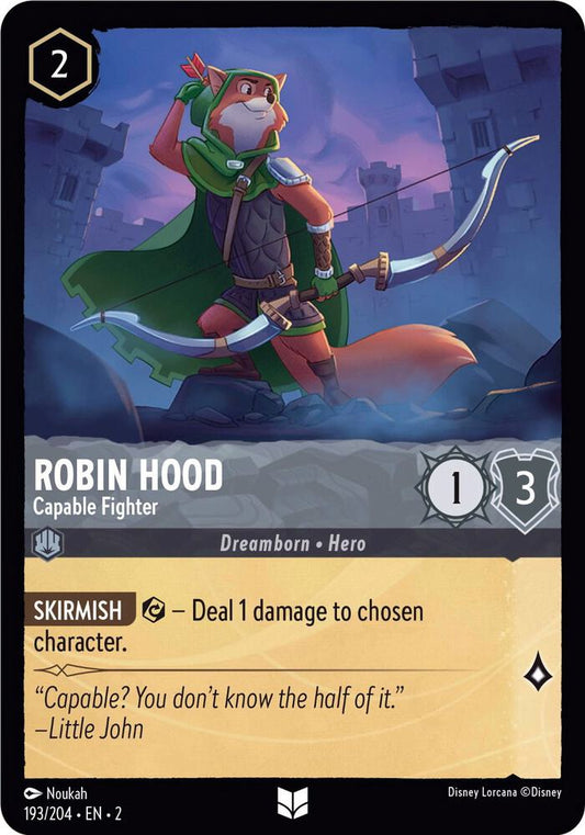 Robin Hood - Capable Fighter - Rise of the Floodborn (2) Foil