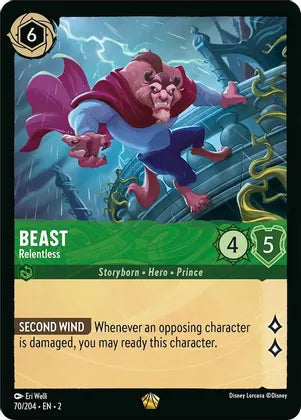 Beast - Relentless - 70/204 Rise of the Floodborn (2) Non Foil