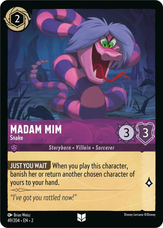Madam Mim - Snake - Rise of the Floodborn (2) Non Foil