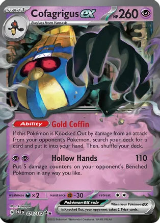 Cofagrigus ex - 076/182 SV04: Paradox Rift