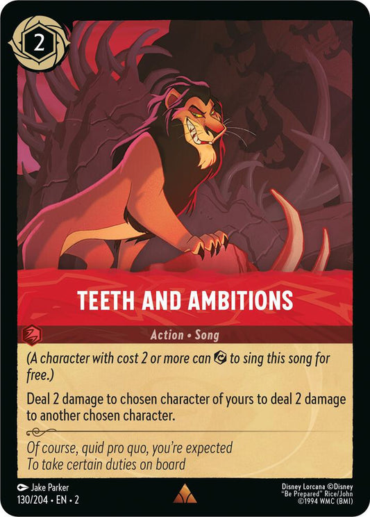 Teeth and Ambitions - Rise of the Floodborn (2) Non Foil
