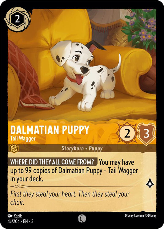 Dalmatian Puppy - Tail Wagger (4c/204) - Into the Inklands (3) Foil