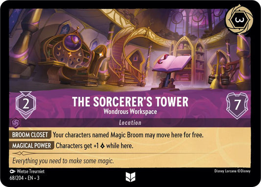 The Sorcerer's Tower - Wondrous Workspace - Into the Inklands (3) Non Foil