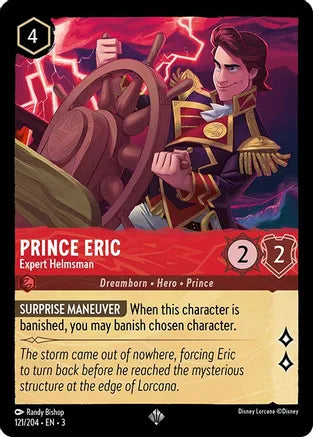 Prince Eric - Expert Helmsman - Into the Inklands Non Foil
