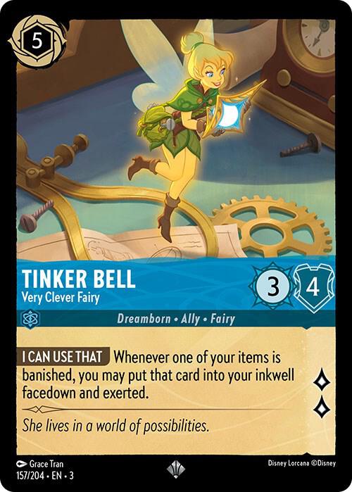 Tinker Bell - Very Clever Fairy - Into the Inklands (3) Non Foil