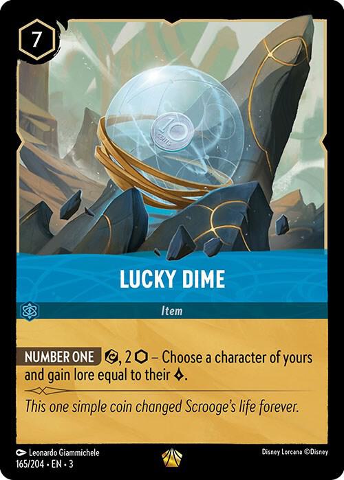 Lucky Dime - Into the Inklands (3) Non Foil